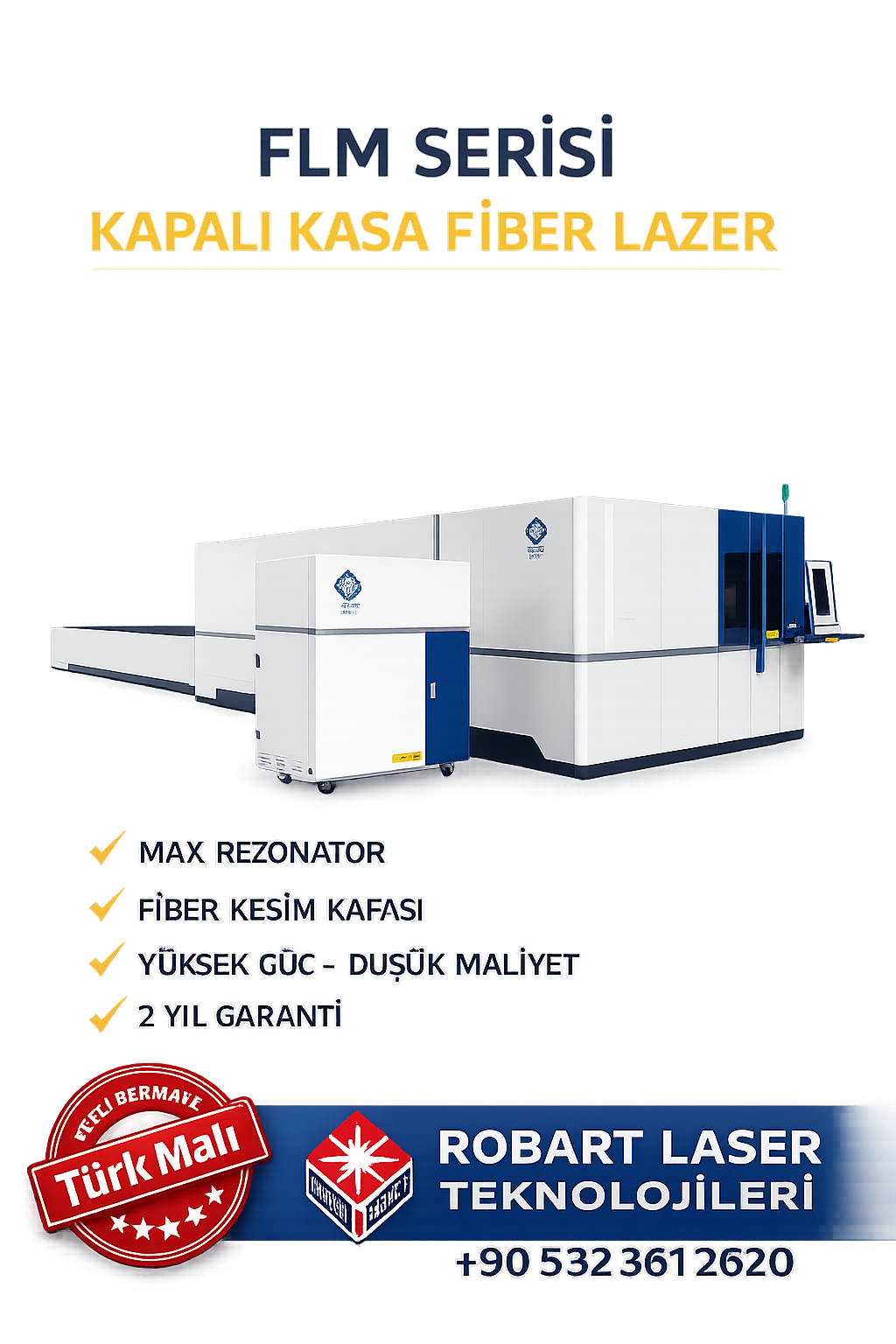Kapalı Kasa Fiber Lazer