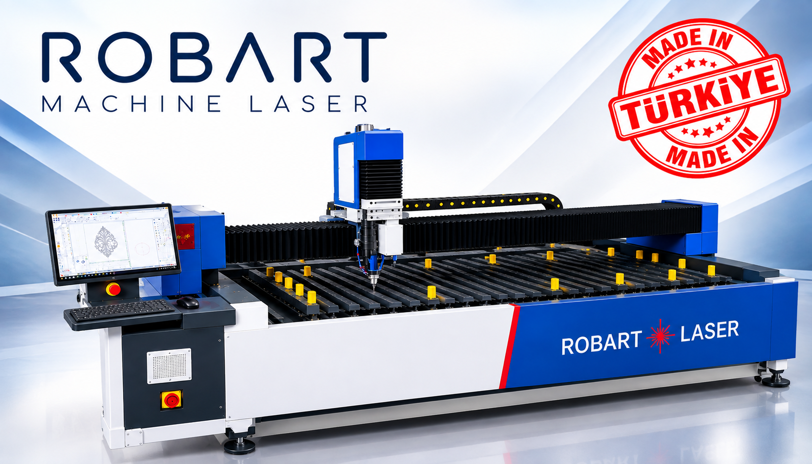 Robart Açık Kasa Fiber Lazer Tanıtımı